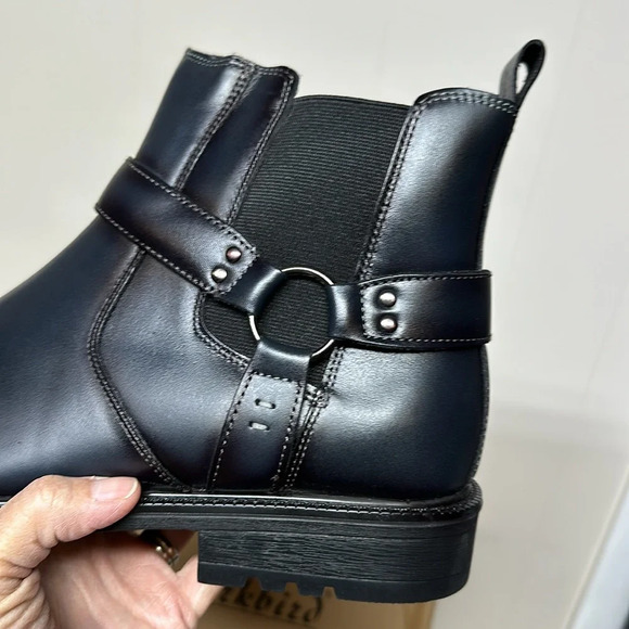Arkbird Chelsea Ankle Boots for Men Genuine Leather Boots New in Box - Picture 7 of 12